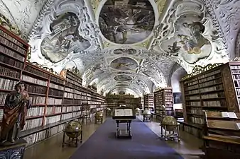 Bibliothèque du Monastère de Strahov (Bibliothèque du Château de Versailles)