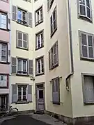 Immeubles de la partie centrale.