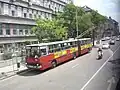 Ligne 76 à l'arrêt Péterfy Sándor utca en 2010.