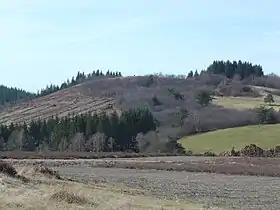 Vue du versant oriental.
