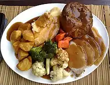 Le Sunday roast.