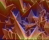 La même après colorisation issue de l'évaluation de la topographie