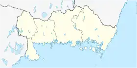Voir sur la carte administrative du comté de Blekinge