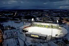 Stade de la république des Komis.