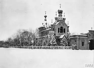 L'église de la garnison russe