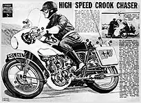 Publicité pour Triumph Saint (1967).