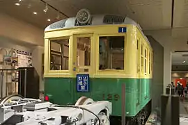 Extrémité d'une rame Eidan 100.