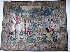 Les hébreux ramassant la manne.