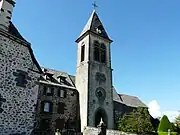 L'église de Taussac.