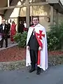 Un "Templier" moderne, tel qu'on aurait pu le rencontrer chez les Kadosh...