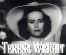 Teresa Wright dans le rôle de Peggy Stephenson