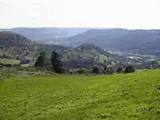 Le Ménil vu de la Tête des Champs.