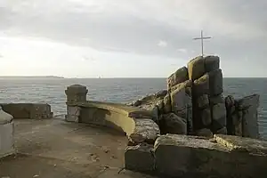 Tevennec état de la terrasse