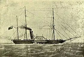 illustration de HMS Birkenhead (1845)