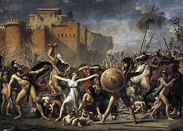 Les Sabines de Jacques-Louis David, (1796-1799).