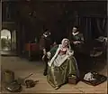 The Lovesick Maiden (en), de Jan Steen.