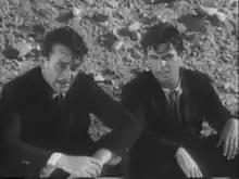 John Wayne et Noah Beery Jr.