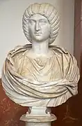Portrait en buste de l'impératrice Julia Domna. Marbre, H. 84 cm. 193-210 EC. Louvre