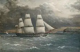 illustration de HMS Constance (1846)