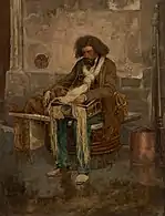 The Blind Man of Paris, 1895, Yale University Art Gallery