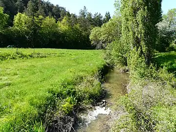 Le Thonac au pont de Fanlac.