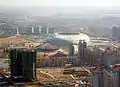 Vue depuis la Tianjin TV Tower, le 3 avril 2007