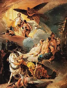 Allégorie du jour naissant - Phaeton et ApollonGiambattista Tiepolo, vers 1730Académie des beaux-arts de Vienne.