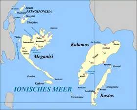 Localisation de Kythros