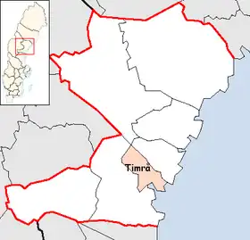 Localisation de Timrå