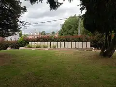 Tombes de guerre de la  CWGC.