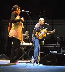 Toquinho, en duo avec Badi AssadCremone, Italie, 5 août 2010.