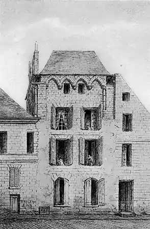 La tour Foubert de Tours (disparue).