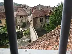 Pont des Capucins et Cuisance du 1er étage