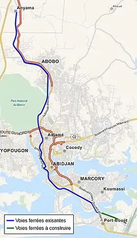Image illustrative de l’article Métro d'Abidjan