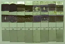 Effet d'un vieillissement accéléré (chaleur humide) sur l'adhésion d'un mastic époxyde.