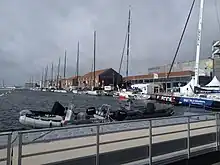 Les IMOCA, dans l'attente de leur départ du Havre