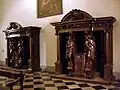 Confessionnaux de l'basilique Saint-Servais, Maastricht (Daniël van Vlierden (en), c. 1700)