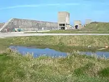 Tréguennec : le camp Todt vu de la carrière communale