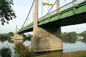 Image illustrative de l’article Pont suspendu de Triel