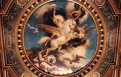 Le Triomphe de l'Art (1894), hôtel de ville de Paris, salon des Arts.