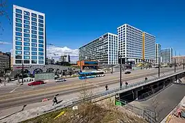 Tripla et le pont de Pasila.