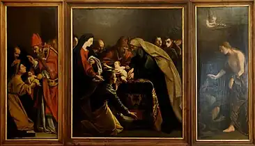 Philippe Quantin, Triptyque de la Circoncision, 1635.