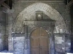 porte méridionale de l'église,
