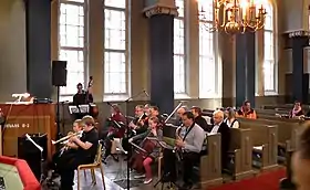 Messe de Thomas dansl'église d'Ylämaa à Tampere.