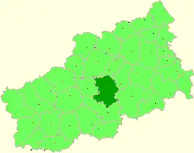 Localisation de Raïon de Torjok