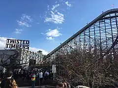 Twisted Timbers à Kings Dominion