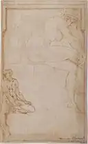 Figures dans un contexte architectural (Metropolitan Museum of Art)