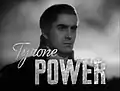 Tyrone Power personnifiant le comte Axel de Fersen
