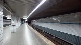 Vue des quais de la station Langwasser Süd