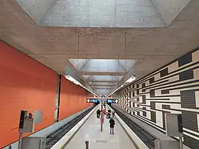 Image illustrative de l’article Oberwiesenfeld (métro de Munich)
